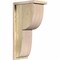 Ekena Millwork Crestline Rough Sawn Corbel w/Backplate, Douglas Fir, 8"W x 12"D x 24"H COR08X12X24CRE01RDF - alternate 1